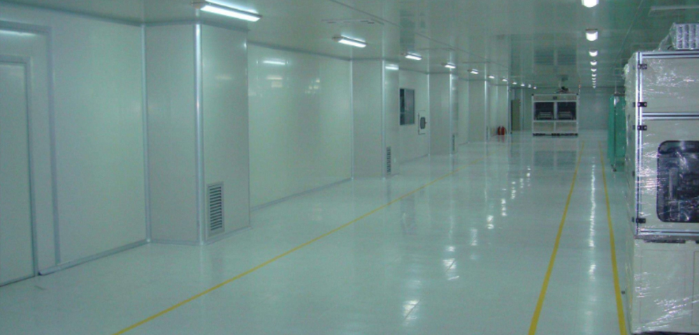 松江十萬(wàn)級(jí)化妝品無(wú)塵潔凈室裝修工程-1